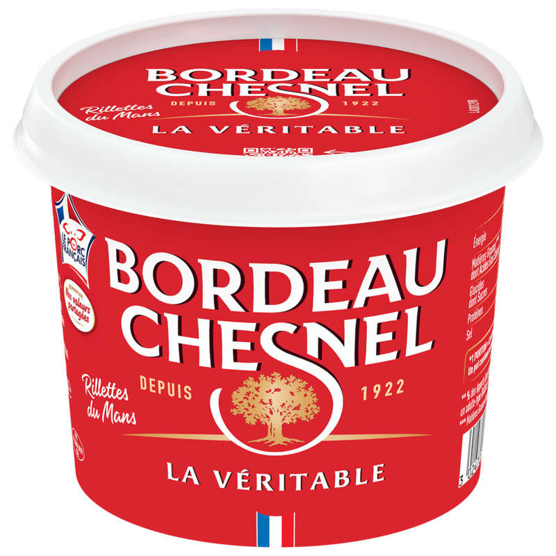 Bordeau Chesnel La Véritable Rillettes Du Mans Pur Porc 110g