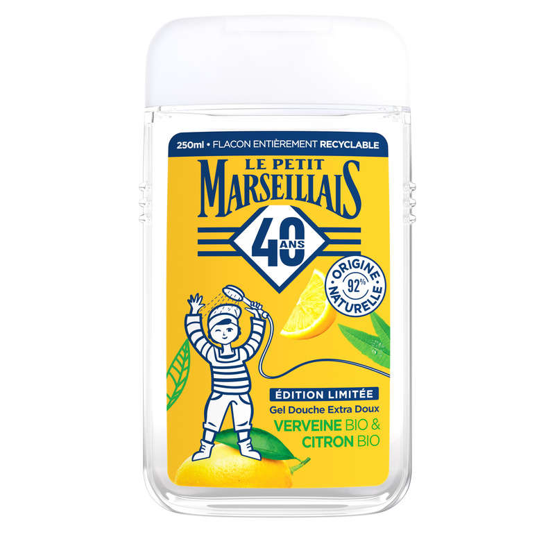 Le Petit Marseillais douche verveine & citron 250ml