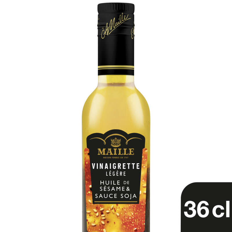 Maille Vinaigrette Légère Huile de Sésame & Sauce Soja 36cl