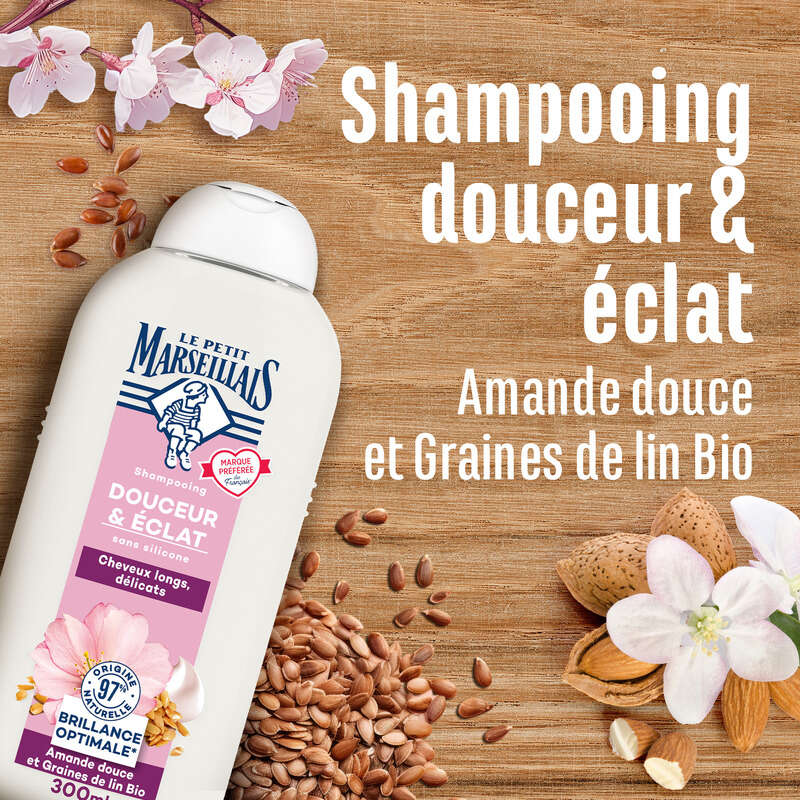 Le Petit Marseillais Shampooing douceur & éclat 300ml