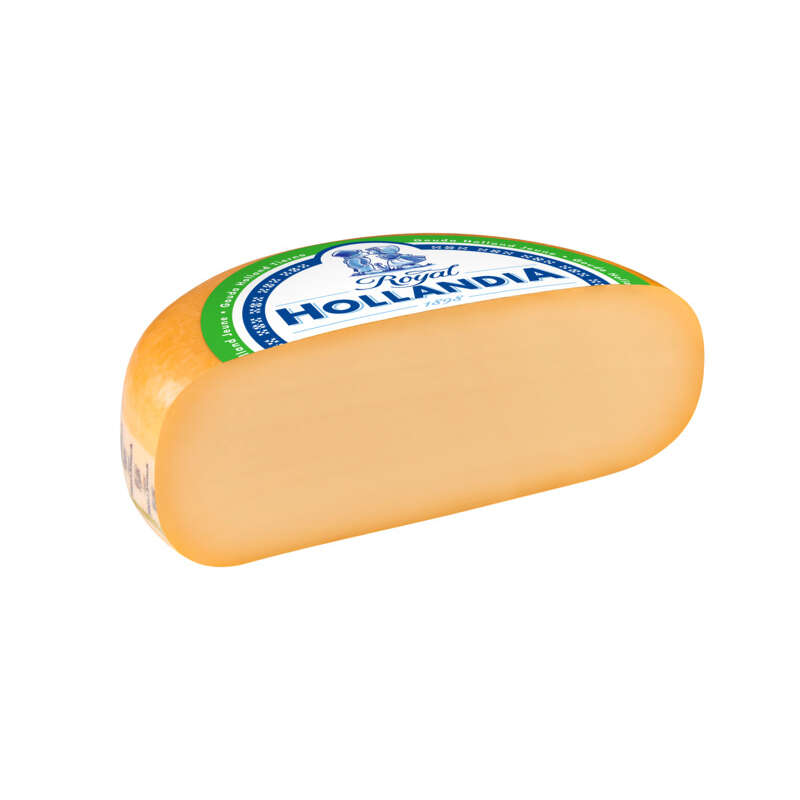 Royal Hollandia Gouda Jeune Igp Coupe Meule 31%MG 4,5kg
