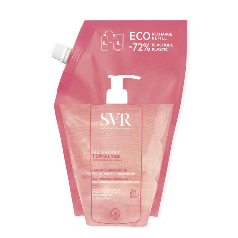 Laboratoire SVR Topialyse Gel Lavant Eco Recharge 1L