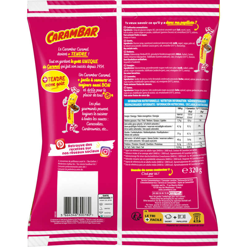 Carambar Caramel L'original 320g