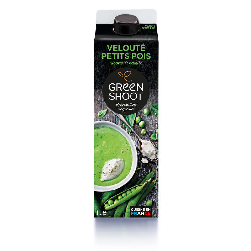 Greenshoot Soupe De Petit Pois À La Ricotta Et Au Basilic 1L