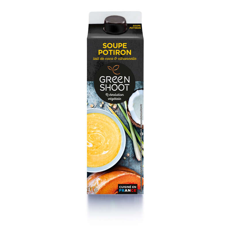 Greenshoot Soupe De Potiron Au Lait De Coco Et À La Citronnelle 1L