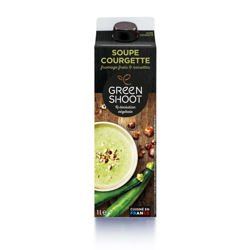 Greenshoot Soupe Courgette Parmesan & Noisettes 1L