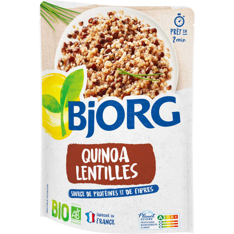 Bjorg Veggie Quinoa Lentilles Bio 250g