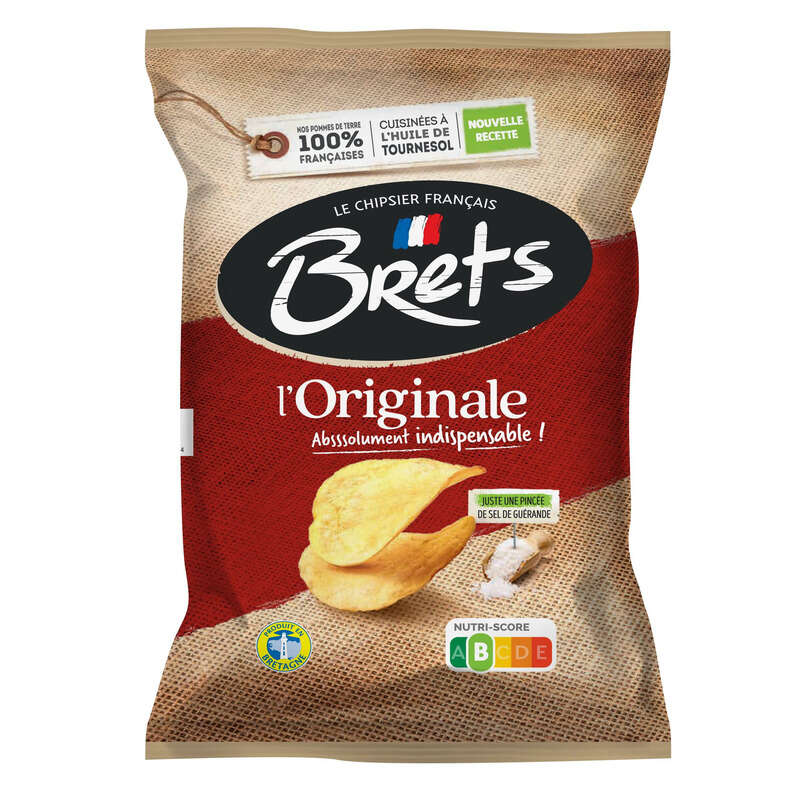 Brets Chips Nature L'Originale 125g