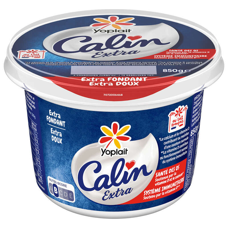 Yoplait Calin Extra Fromage Blanc Nature 3,2% M.G. Pot 850g