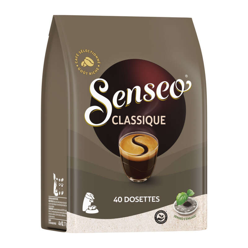 Senseo Café Classique x40 dosettes 277g