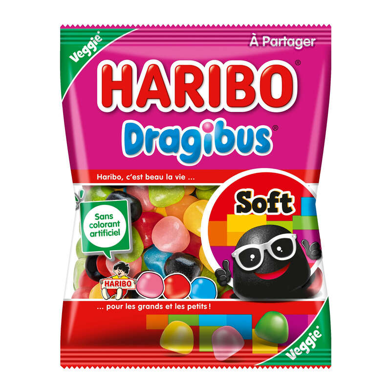 Haribo Dragibus Soft Veggie 300g