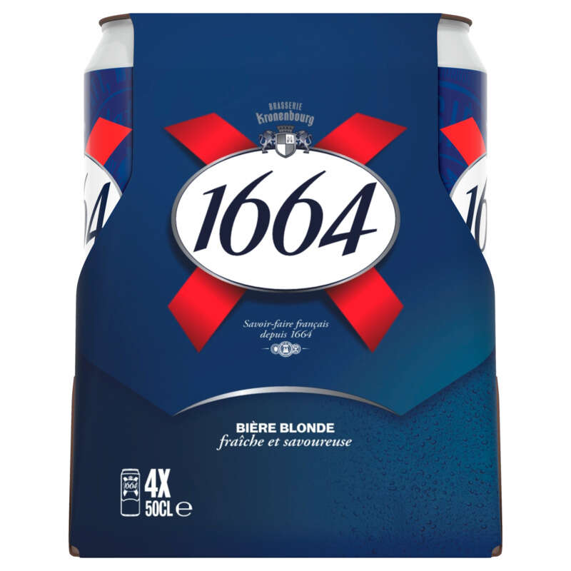 1664 Bière Blonde 4x50cl