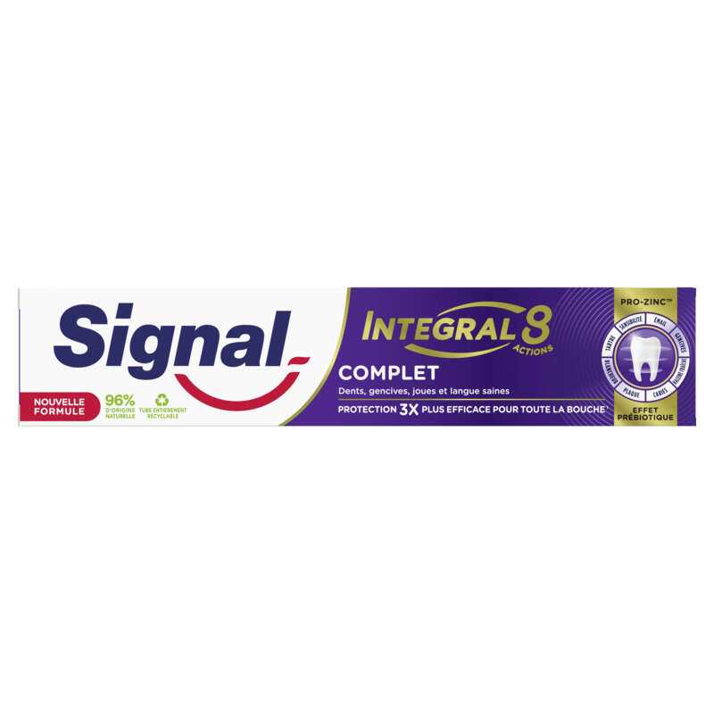 Signal Intégral 8 Dentifrice complet prébiotique 75ml