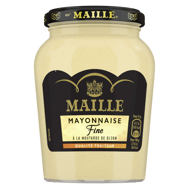 Maille Mayonnaise Fine Qualité Traiteur Bocal 320g