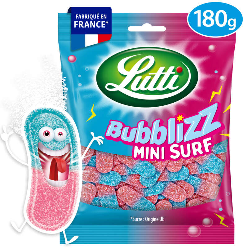 Lutti Bubblizz Mini Surf 180g