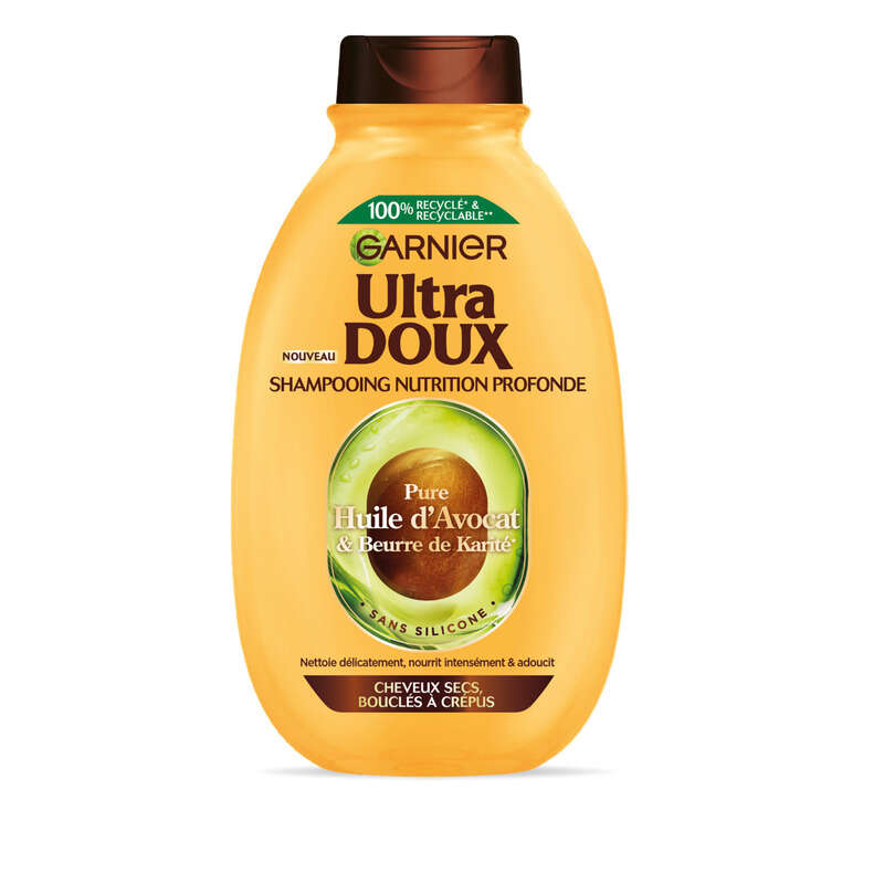 Garnier Ultra Doux Shampooing Nutrition Intense Avocat Karité 300ml