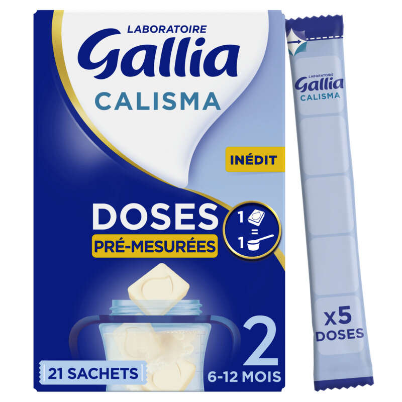 Laboratoire Gallia Calisma Pocket Lait 2ème âge De 6 à 12 mois 504g