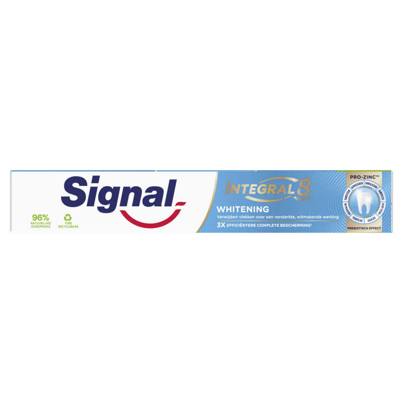 Signal Intégral 8 Dentifrice Blancheur prébiotique 75ml