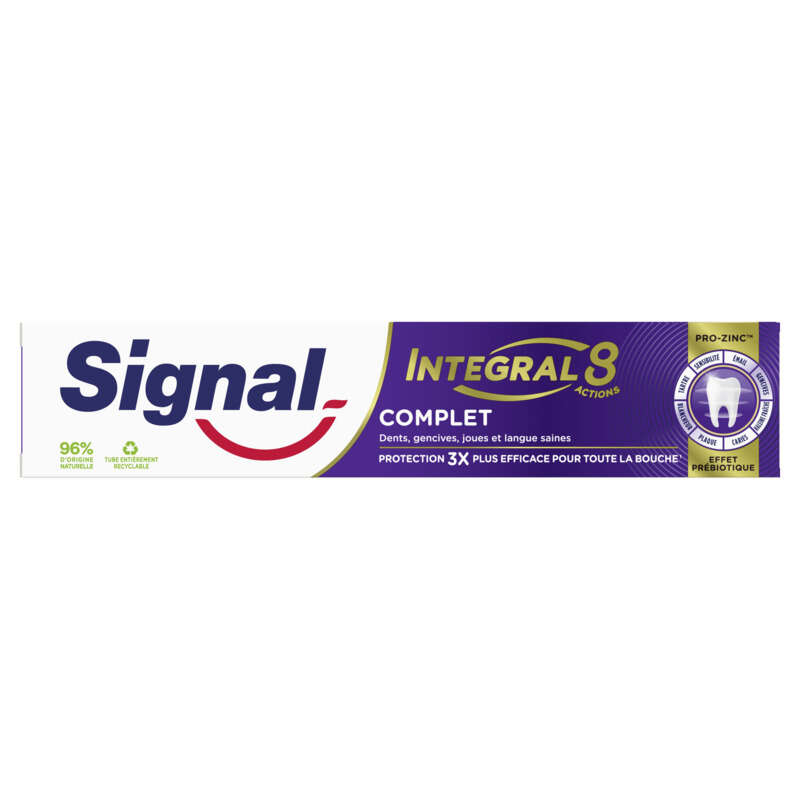 Signal Intégral 8 Dentifrice complet prébiotique 75ml