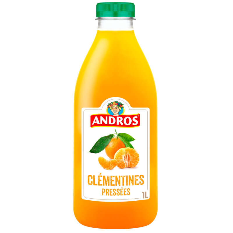 Andros Jus de clémentine la bouteille de 1L