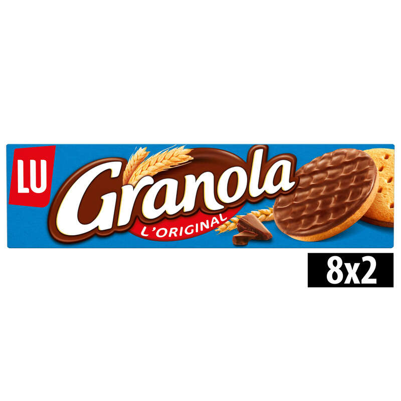 Granola Sablés nappés au Chocolat au Lait 200g