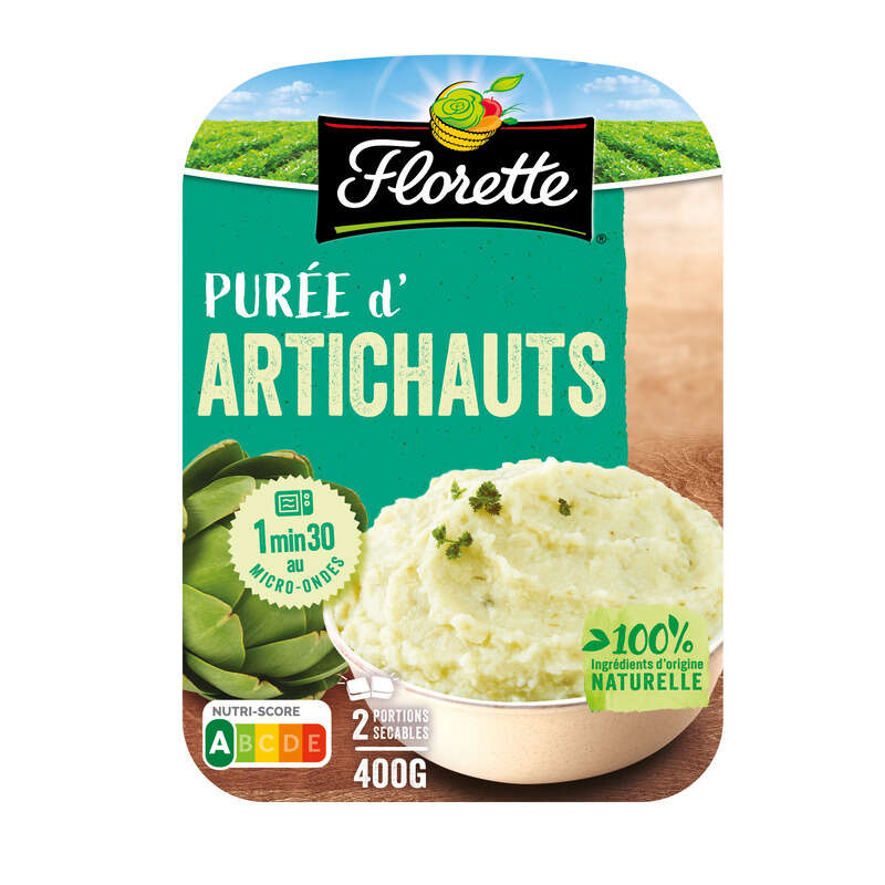 Florette Purée d'Artichaut 2x200g