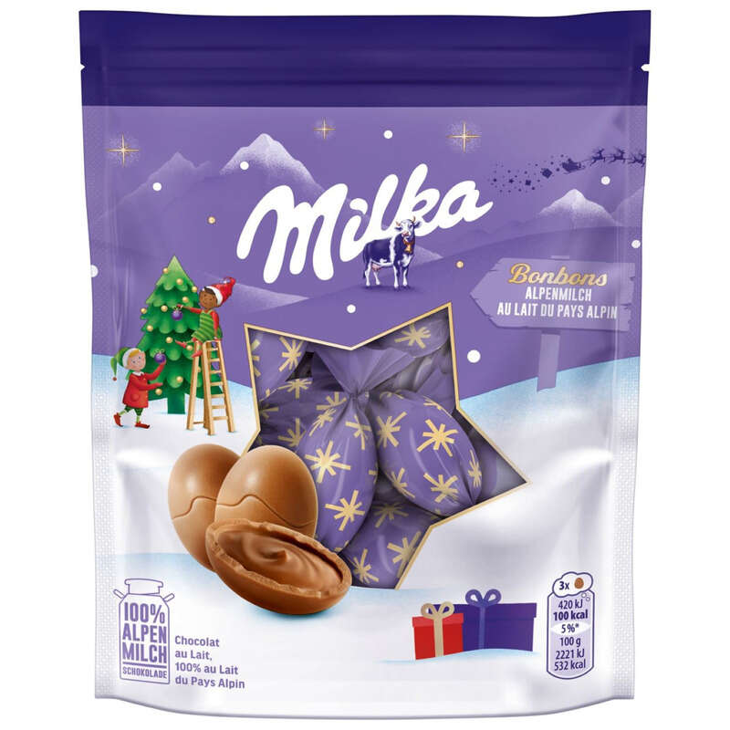Bonbons De Noel Milka Lait86 g