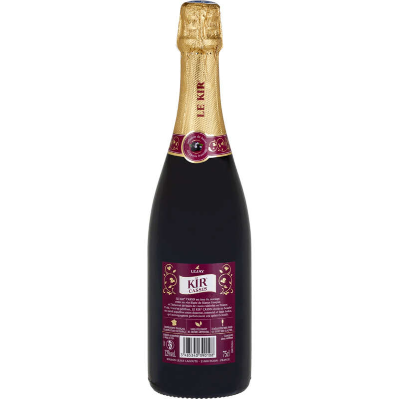 Le Kir (R) Royal Vin Mousseux Aromatisé Aux Baies De Cassis 75cl