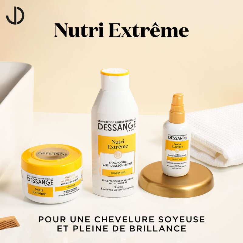 Dessange Nutri-Extrême Shampooing Anti-dessèchement Cheveux Secs 250ml