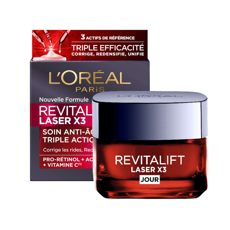 L'Oréal Paris Revitalift Laser Crème Visage Jour Anti-Rides 50ml