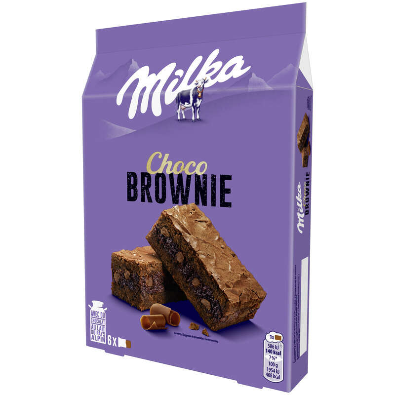 Milka Gâteaux Choco Brownie 180g