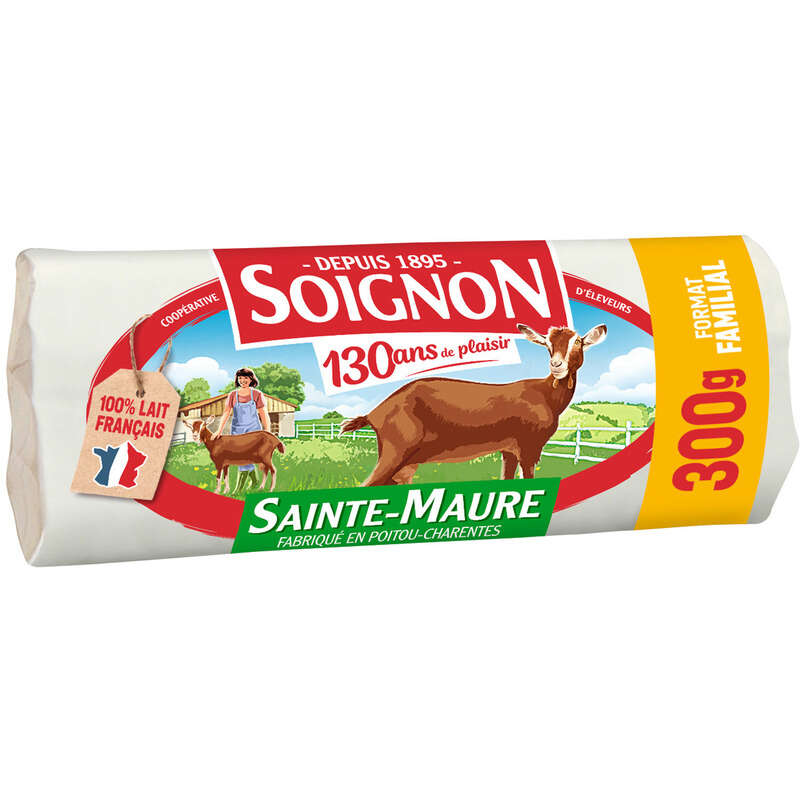 Soignon Sainte Maure Format Familial 300g