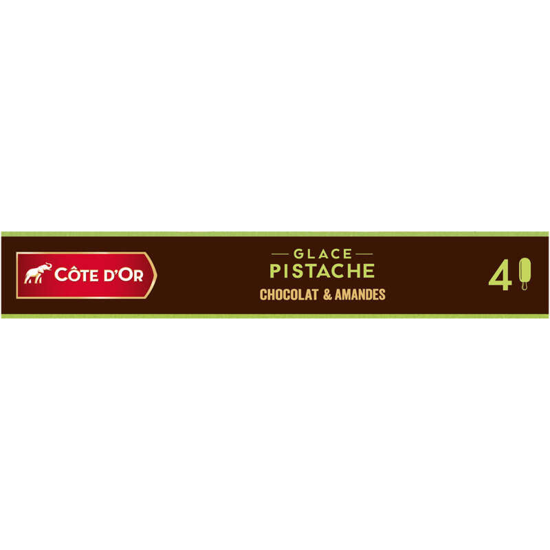 Côte D'Or Glaces Pistache Chocolat & Amandes 260g