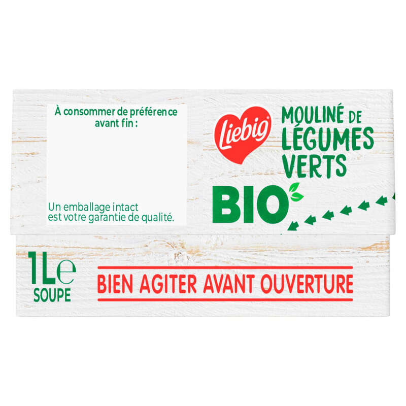 Liebig Mouliné de légumes verts Bio 1L