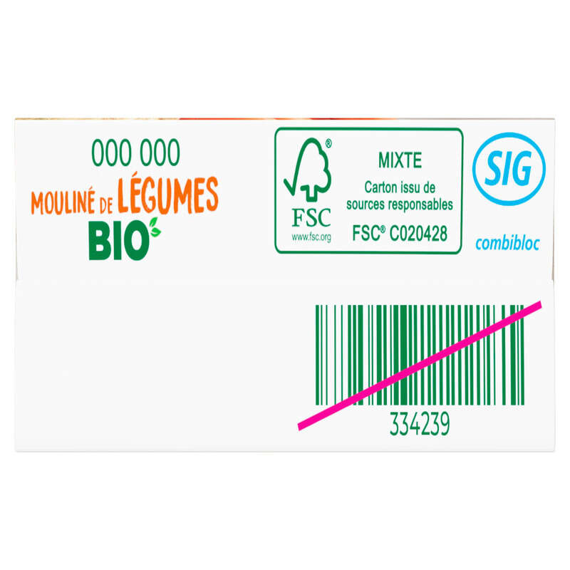 Liebig Soupe Mouliné de légumes Bio 1L