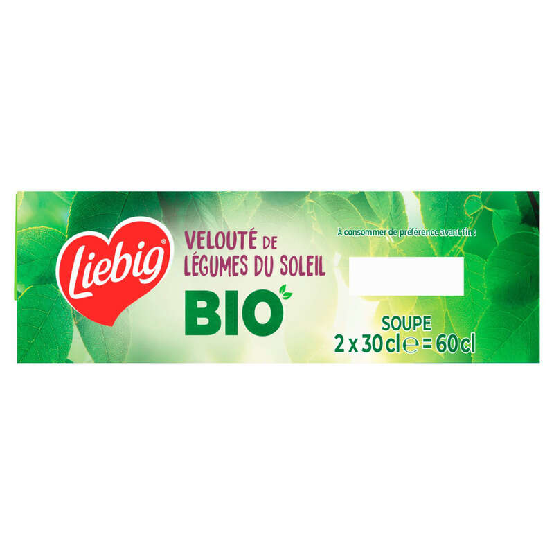 Liebig Velouté de légumes du soleil Bio 2x30cl