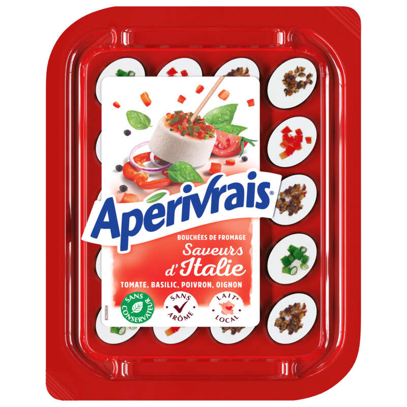 Apérivrais Fromage Au Lait De Vache, Saveur D'italie 100g