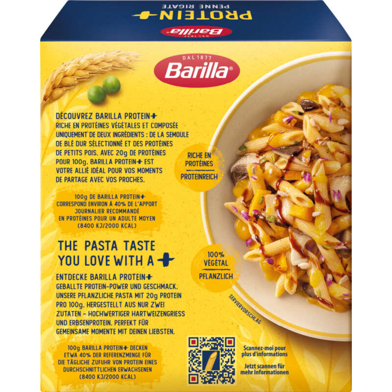 Barilla  Penne Rigate Protein+ 400g