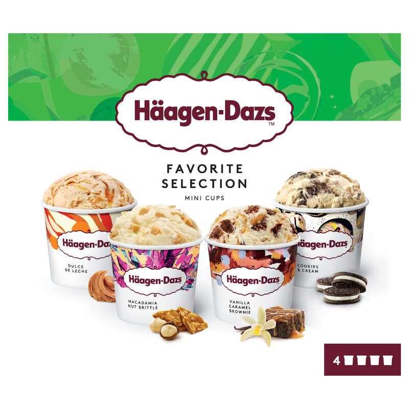 Haagen Dazs Minipot Favorite Selection 318g