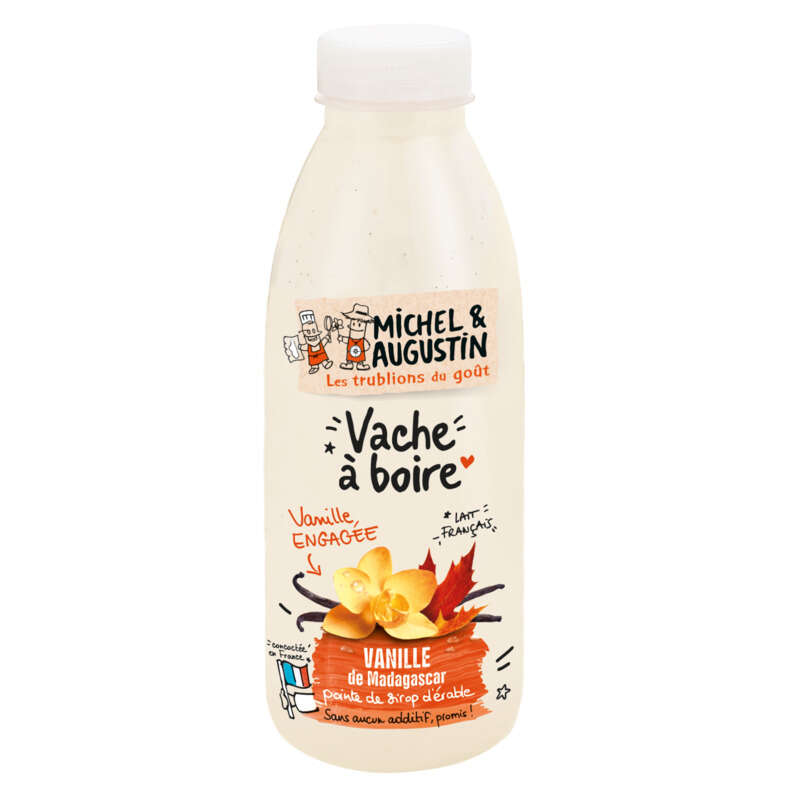 Michel Et Augustin Vache À Boire Vanille Érable 500ml