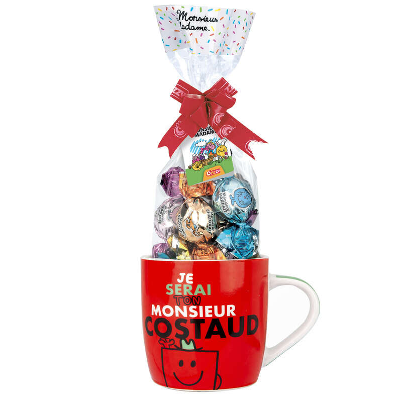 Fizzy Mug Mr Et Mme Noel Avec Chocolat Au Lait 100 G