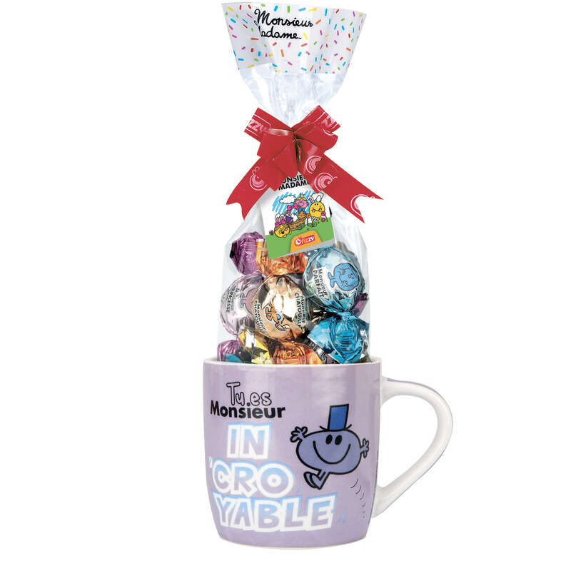 Fizzy Mug Mr Et Mme Noel Avec Chocolat Au Lait 100 G
