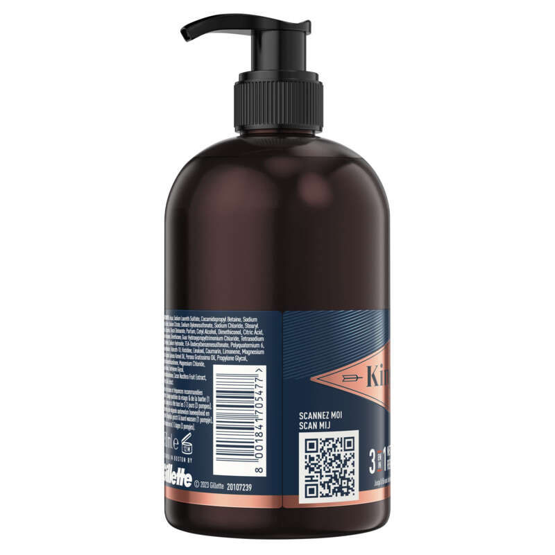 Kcg Nettoyant Pour Barbe Et Visage 350ml
