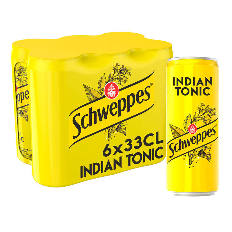 Schweppes Soda Indian Tonic pack de 6x33cl