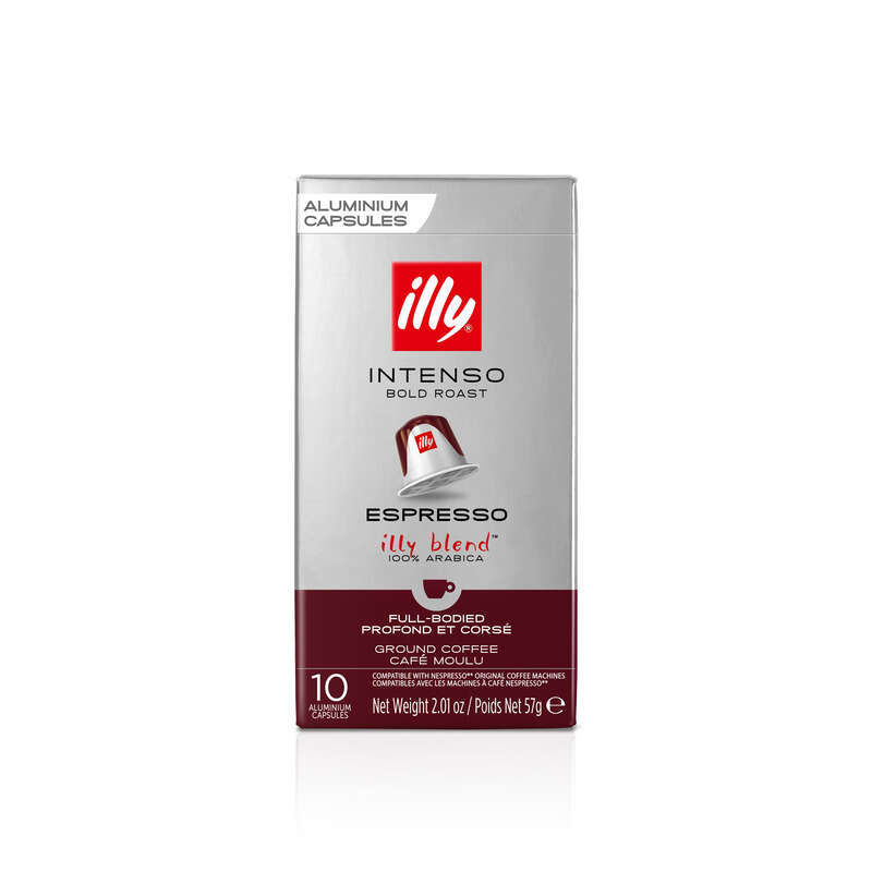 Illy Café Espresso Intenso 100% Arabica x10 capsules 57g