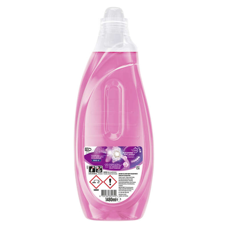 Skip Lessive Liquide Cycle Court Couleur Protect 37 Lavages 1,48L