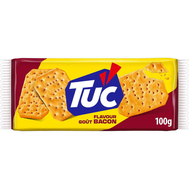 Lu Tuc Biscuits Apéritifs Crackers Bacon 100g