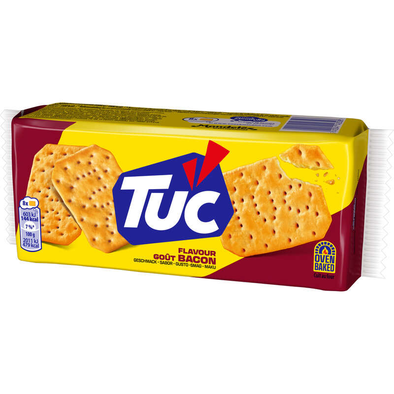 Lu Tuc Biscuits Apéritifs Crackers Bacon 100g