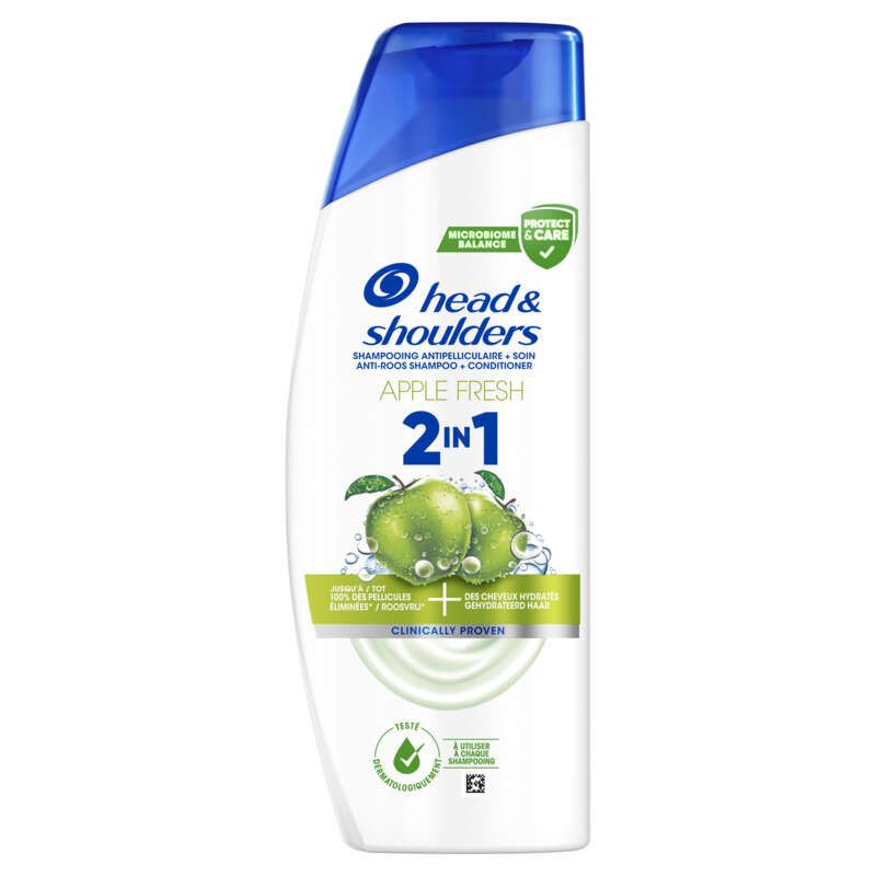 Head & shoulders shampoing antipelliculaire 2en1 apple fresh 300ml