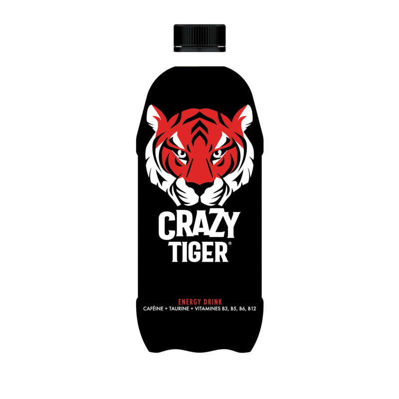 Crazy Tiger Boisson Énergisante 1L